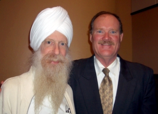  Dr Soram and Jeffrey Bland Ph.D. at a recent conference 